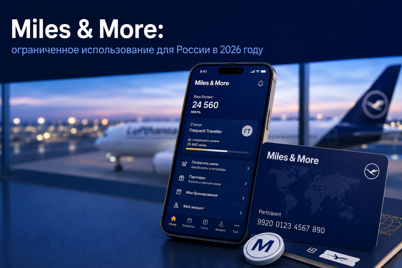 Miles & More: ограниченное использование для России