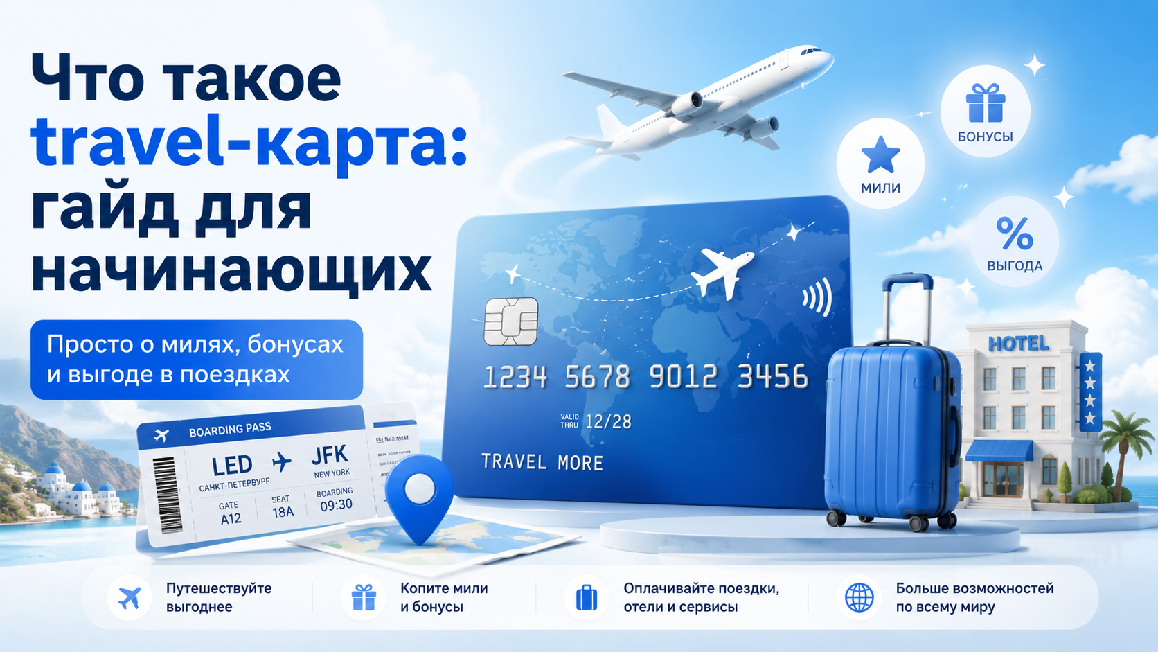 Что такое travel-карта: гайд для начинающих
